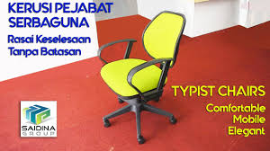 Pilihan warna hitam, perang dan perang gelap. Pembekal Perabot Pejabat Office Furniture Saidina Perabot