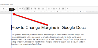 In the apply to box, click selected text. How To Change Margins In Google Docs