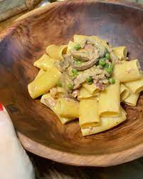 The Pasta Queen Cooking On Instagram Rigatoni Alla Papalina This Pasta Dish Was Named After The Roman Pope Pius Xii The Class Pasta Dishes Rigatoni Cooking