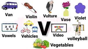 Download letter v images and photos. V Letter Words In English Words Starting With Letter V V Letter Words With Pictures Youtube