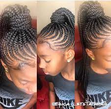 Pin By Ty Tianna Barnett On Box Braid Hair Styles Braided Hairstyles For Teens Hair Styles Black Kids Hairstyles