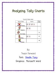Analyzing Tally Charts Freebie