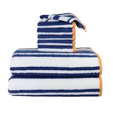 Shop target for bath towels you will love at great low prices. 8pc Striped Bath Towels And Washcloths Set Navy Freshee Target
