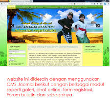 Untuk menjual semula pembina laman web (untuk hosting). Jasa Pembuatan Website Organisasi Ukm Unj Joelouisrock Com Jasa Digital Marketing Joelouisrock