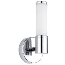 Eglo Palmera 1 Light Chrome Wall Lamp Sconces Vintage Wall Sconces Wall Sconce Hallway