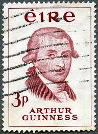 Postage Stamp Ireland 1959 Arthur Guinness Bicentenary Brewery Stock Photo 