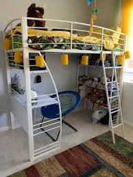 Building a studio/gaming room from scratch! Dhp Studio Twin Loft Bed With Integrated Desk And Shelves Silver Walmart Com Walmart Com