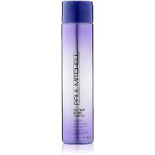 If you're not blonde, you'll want to avoid the white color and use the brunette version. Amazon Com Paul Mitchell Platinum Blonde Purple Shampoo Cools Brassiness Eliminates Warmth For Color Treated Hair Naturally Light Hair Colors Premium Beauty