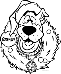 Monsters, mad scientists and candy, oh my! Scooby Doo Christmas Coloring Pages Printable Coloring Name B107 Group