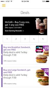Mcdonald's is a large international company. Buy Any 5 Mccafe Beverages Get 1 Free Deal Valuegrub