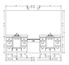 Comfort height bathroom vanities are 36″ tall to match the height of kitchen countertops. Bathroom Vanity Dimensions Bathroom Vanity