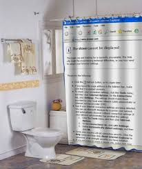 Creative Bathtub Curtain The Shower Cannot Be Displayed Funny Shower Curtains Cool Shower Curtains Unique Shower Curtain