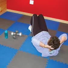 Extend your legs out behind you and rest your toes on. What S The Best Flooring For An Exercise Room Rolls Puzzle Tiles