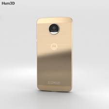 Motorola Moto Z Force Fine Gold 3D ...