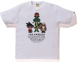 This is my first game. Bape X Dragon Ball Z La Exclusive Baby Milo T Shirt White Ss18
