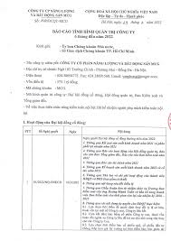CÔNG TY CP NĂNG LƯỢNG VÀ BẤT ĐỘNG SẢN MCG Số