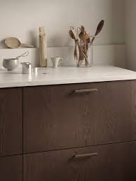Did you order the white cabinets or black brown? New Wooden Fronts For Ikea Kitchen Cabinets