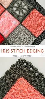 Baby Blankets With Cute Crochet Edgings Pattern Center Crochet Edging Patterns Crochet Edging Pattern Crochet Crafts