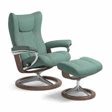 End of life choice is a personal decision and aquagreen offers families a gentle environmentally friendly green cremation option. Stressless Sessel Wing Signature Paloma Aqua Green Mit Hocker