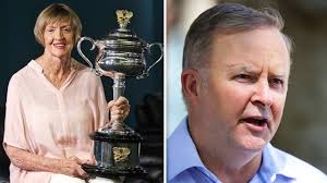 Australia Day 2021: Anthony Albanese again criticises Margaret Court's  award