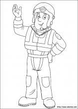 Coloriage gratuit de la série d'animation pour les enfants sam le pompier à imprimer. Coloriage Coloriages De Sam Le Pompier