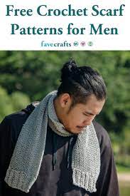 Maybe you would like to learn more about one of these? 9 Crochet Scarf Patterns Men Will Love Favecrafts Com