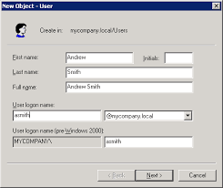Setting Up Domain Administrator Account