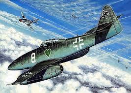 The me 262 was faster and more heavily. Hd Wallpaper Military Aircrafts Messerschmitt Me 262 Bomber Jet Fighter Wallpaper Flare