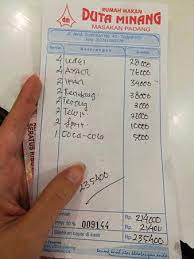 Maybe you would like to learn more about one of these? Menu Online Picture Of Duta Minang Masakan Padang Yogyakarta Region Tripadvisor
