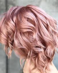 Top 19 Rose Gold Hair Color Ideas Trending In 2019