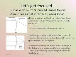 A convex lens is thicker in the middle than at the edges. Convex Lenses Thicker In The Center Than Edges Lens That Converges Brings Together Light Rays Forms Real Images And Virtual Images Depending On Ppt Download