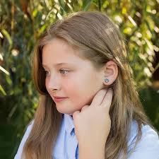 Cercei labuta gravati cu initiala