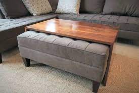 Coffee table to ottoman *diy*. Large Ottoman Coffee Table Uk Barkeaterlake Com