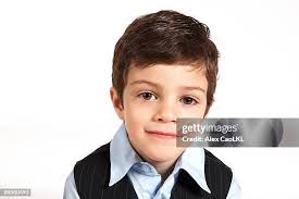 Boy Wearing Shirt And Tie Portrait High-Res Stock Photo
