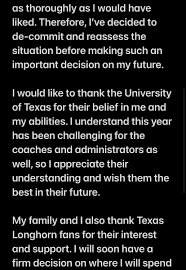 He is generally considered to be the bes. Nation S Top 2022 Qb Huge Sec Target Decommits From Texas