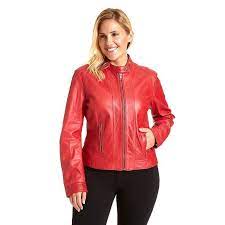 Plus Size Excelled Leather Scuba Jacket Jackets Plus Size Clothes