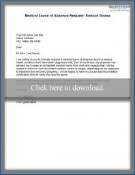 Medical Leave Of Absence Example Letters Lovetoknow