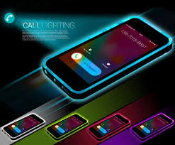 Tpu Incoming Call Led Blink Transparent Bumper Case Cover For Iphone 6 Plus 5 5 Cool Iphone Cases Cool Phone Cases Phone Case Accessories