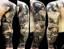 Pin On Religious Tattoo Sleeves For Women