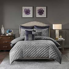 See all your options for your bedding from top brands to local shops. Gray Velvet 8 Pc Queen Comforter Set Kirklands