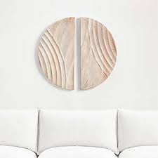 From hanging wood wall sculptures to an abstract print with bright pops of color, you'll find just the right fit for any space in your home. Wall Art Wood Metal And Fabric Designs Crate And Barrel