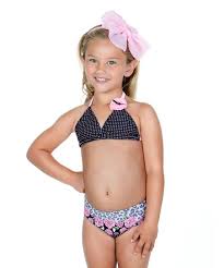 Hula Star Black Pink Rosie Day Bikini Toddler