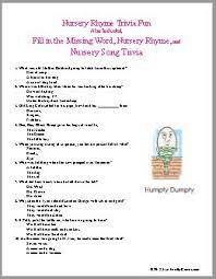 Almost everyone knows a nursery rhyme or two. Nursery Rhyme Fun Game Lets The Little Ones Shine With Their Answers