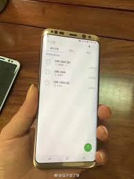 Wondering how to buy the samsung galaxy note 8? A Fully Functional Up And Running Gold Samsung Galaxy S8 Leaks In Images Take A Look