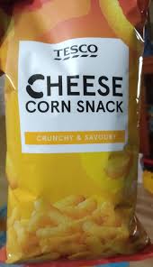 Get quality snacks at tesco. Cheese Corn Snack Tesco 125 G