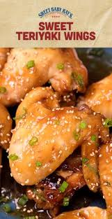 Flavorful teriyaki sauced wings, is enough to make your mouth water, wait til you try it! 33 Wing Recipes Ideas Wing Recipes Recipes Chicken Recipes
