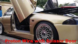 Maybe you would like to learn more about one of these? Proton Wira Scissor Door Galeri Kereta Youtube