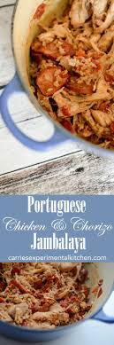 Portuguese Chicken Chorizo Jambalaya Recipe Diy Food Recipes Homemade Recipes Portuguese Recipes