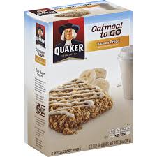 It is observed that it boosts your immune. Quaker Oatmeal To Go Banana Bread Breakfast Bars Granola Energy Bars Riesbeck