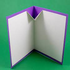 Figure out where you want to glue down the pop up, and trace lightly with a pencil to mark the spot. Card Making Idea V Fold Pop Up Birthday Card Tutorial Greeting Card Class 2 Span Class W3 Hide Medium W3 Hide Small Tutorials Span Aunt Annie S Crafts